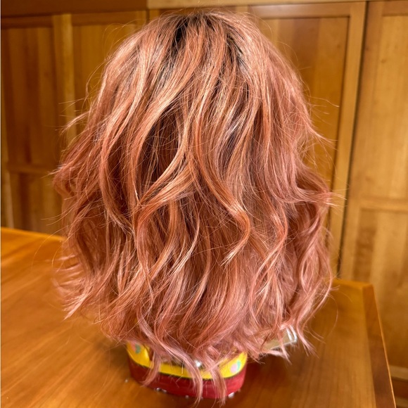 René of Paris Breezy Wavez wig in dusty rose - Picture 7 of 10